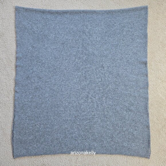 NWOT Zara Cashmere Scarf Grey Wrap Oversized